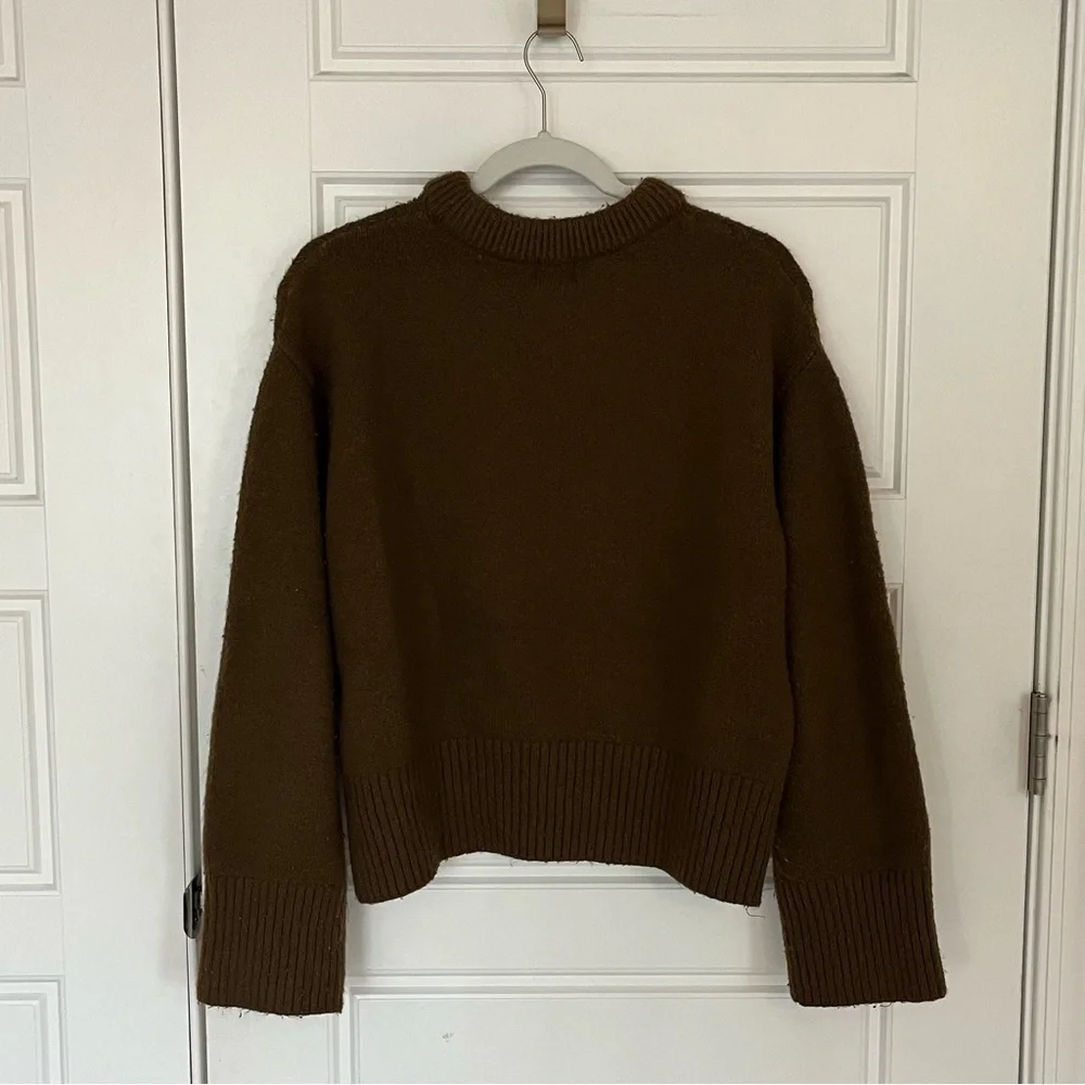 H&M Green-Brown Sweater | M